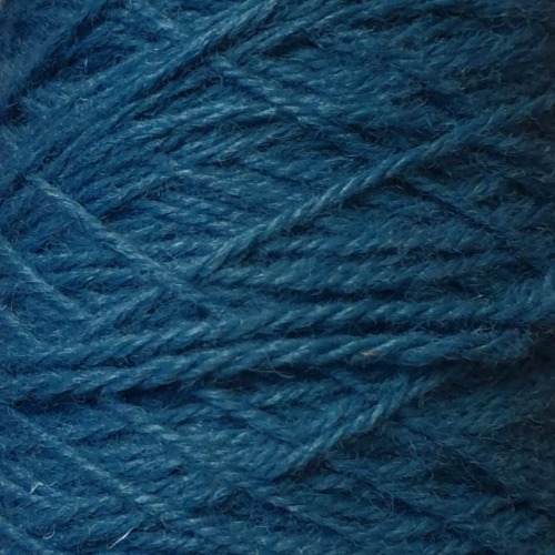 Rug tufting yarn - 100% NZ Wool - Large 500g cones | Deep Turquoise