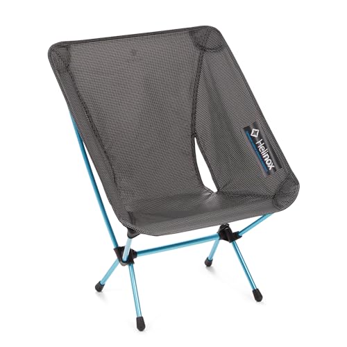 Helinox Chair Zero Ultralight Compact Camping Chair, Black - Black
