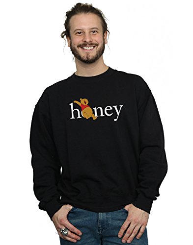 Disney Men's Winnie The Pooh Honey Sweatshirt - XXL - Black