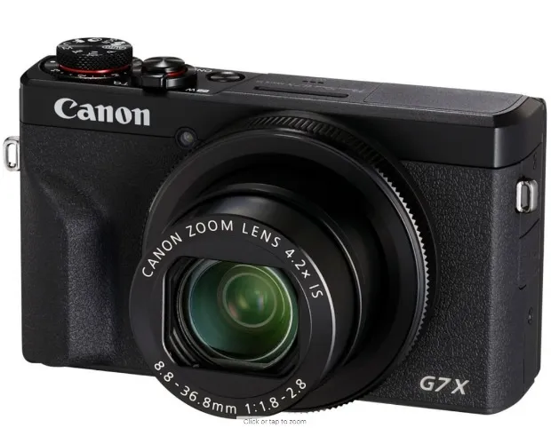 Canon - PowerShot G7 X Mark III 20.1-Megapixel Digital Camera - Black