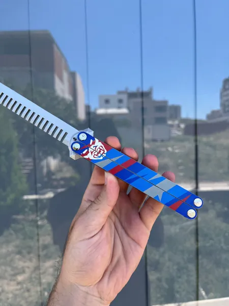 Valorant Movable Yoru comb / Valorant Knife / Valorant Cosplay / Valorant merch