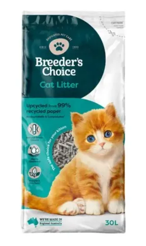 Breeders Choice Cat Litter 30L