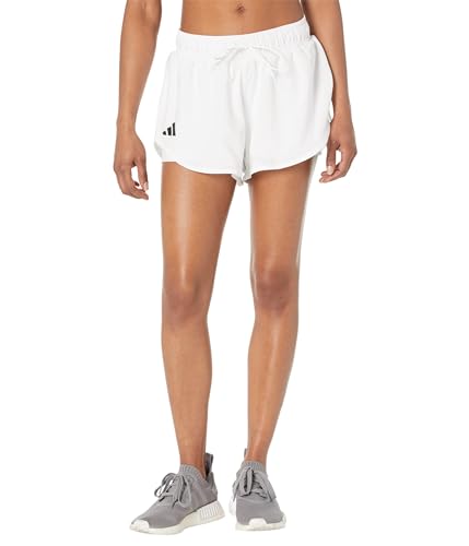 White Adidas Shorts - Small