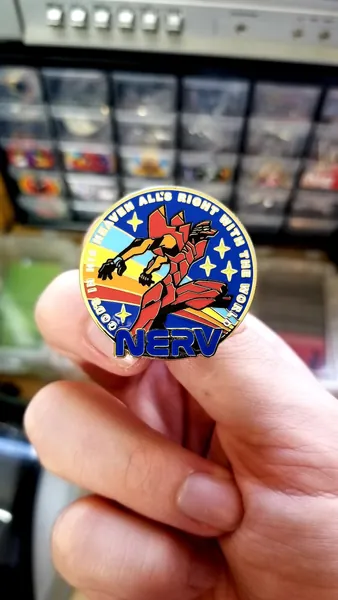 Unit-02 NASANGELION Hard Enamel Pin Evangelion