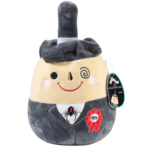 Squishmallow 8" Nightmare Before Christmas Mayor - Official Kellytoy Halloween Holiday Plush - Cute and Soft Stuffed Animal Toy - Great Gift for Kids