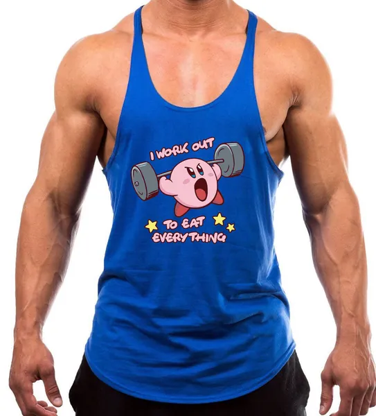 I Workout To Eat Everything | STRINGER TANK / XL