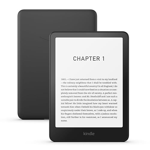 All-new Amazon Kindle Paperwhite (16 GB) – Our fastest Kindle ever, with new 7" glare-free display and weeks of battery life – Without Ads - Black - Black - Without Ads - Without Kindle Unlimited