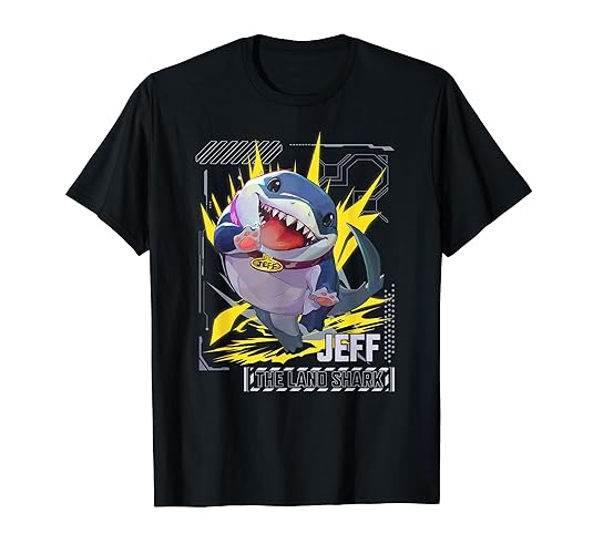 Marvel Rivals Gamerverse Super Hero PVP Jeff the Land Shark T-Shirt - Youth - Royal Blue - Large