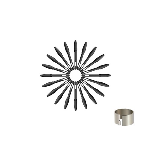 GAOMON 20 Pack Nibs for PD1161/PD1220/PD1320/ PD1561 /PD156 PRO/ PD2200/S620/S630/S830/M10KPRO/M106KPRO/M1220/M1230-for Digital Pen ArtPaint AP50 & AP32 - 