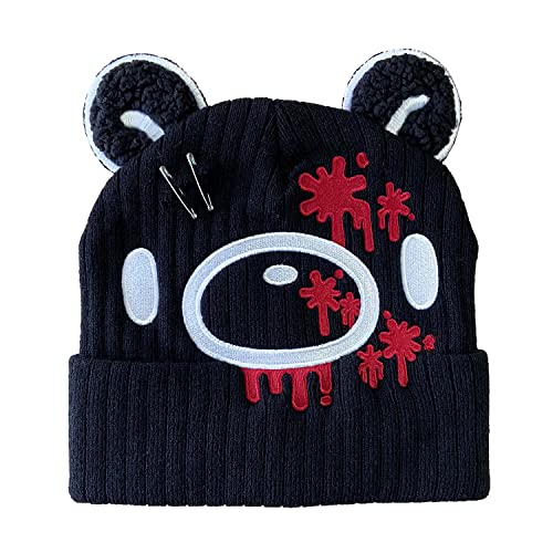 Bioworld Gloomy Bear Bloody Face Beanie with Ears