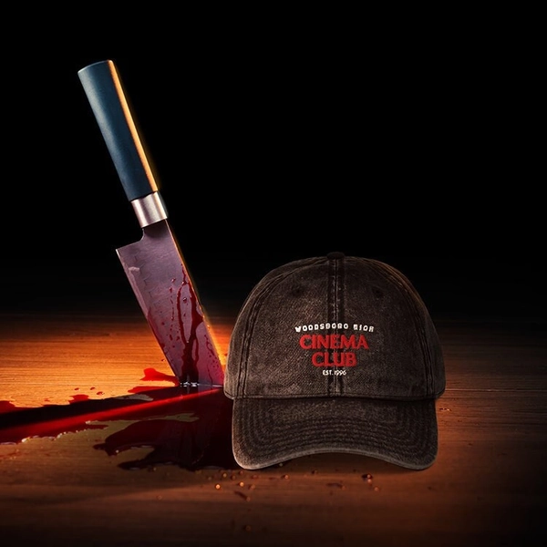 Woodsboro High Cinema Club Hat - Scream - Embroidered Hat - Horror
