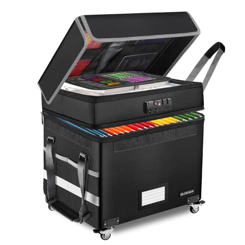 ELOBOON File Box with Lock