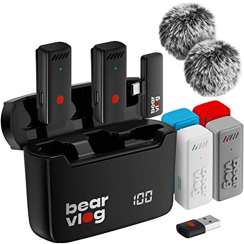 BearVlog Lavalier Microphone Set of 2 - Type C