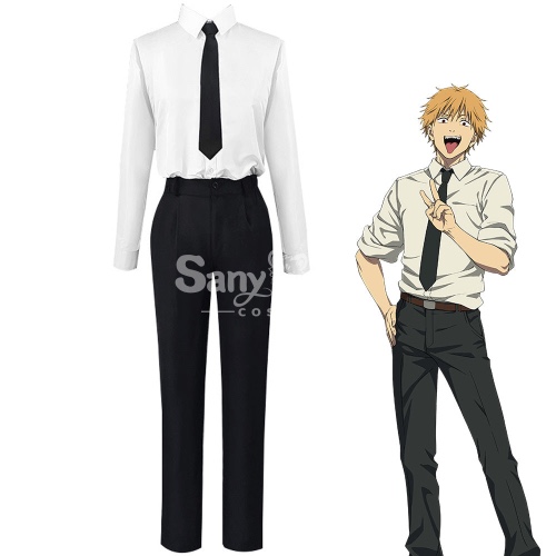 【In Stock】Anime Chainsaw Man Cosplay Denji Cosplay Costume - L