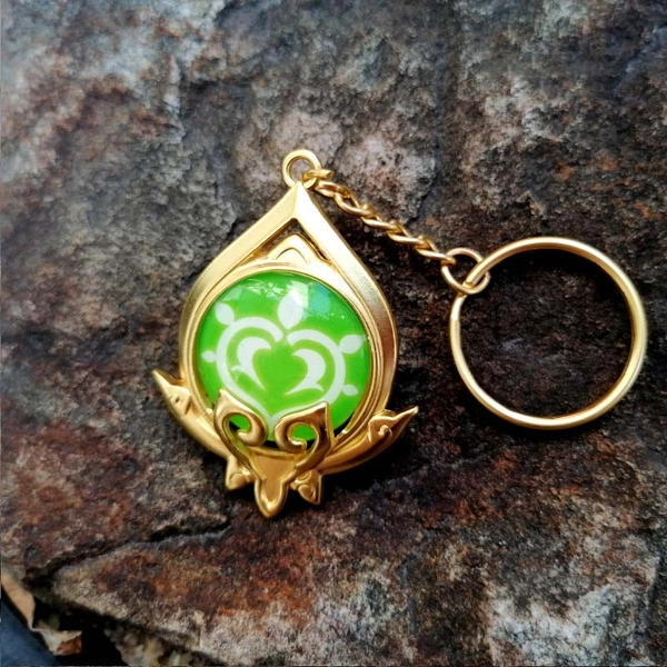 Sumeru Vision Keychain Genshin Impact Element Vision - Dendro