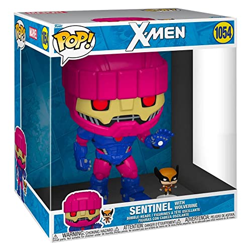 Funko Pop! Jumbo: X-Men Sentinel with Wolverine 