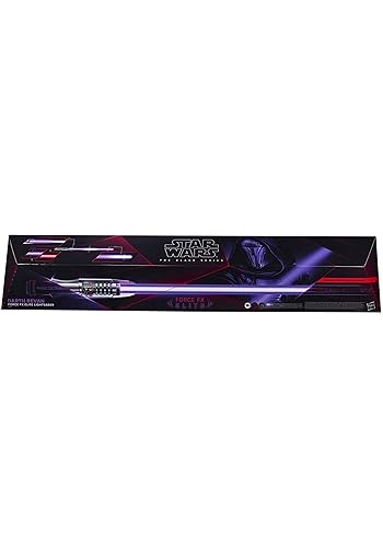 STAR WARS The Black Series Darth Revan Force FX Elite Lightsaber with Advanced LED and Sound Effects, Adult Collectible Roleplay Item