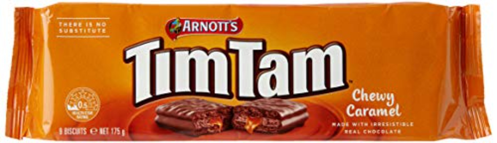 Arnott's Tim Tam Caramel Biscuits 175g - caramel
