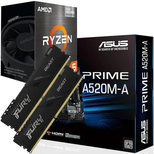 Combo Actualiz Pc Amd Ryzen 5 5600g + Mother + 32gb Martinez 