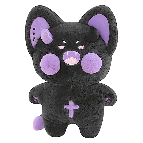 Black n Purple Cat Plush