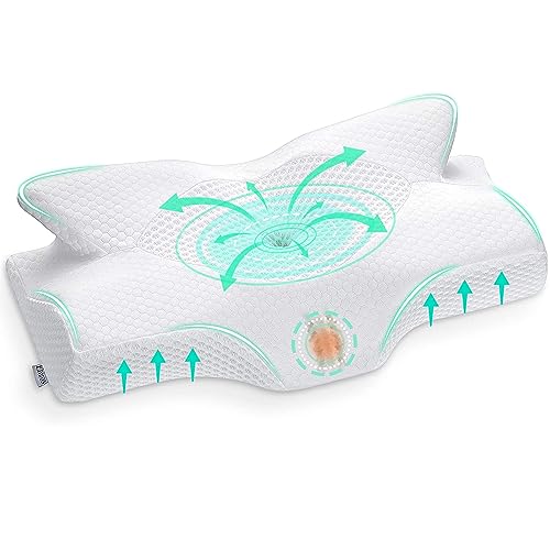 Elviros Cervical Memory Foam Pillow