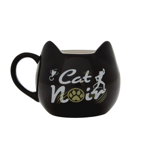 Miraculous Ladybug Cat Noir Mug, 12 oz. Ceramic Tea or Coffee Cup Gift Set - 