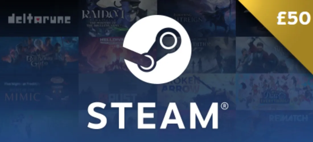 £50 Steam Gift Card