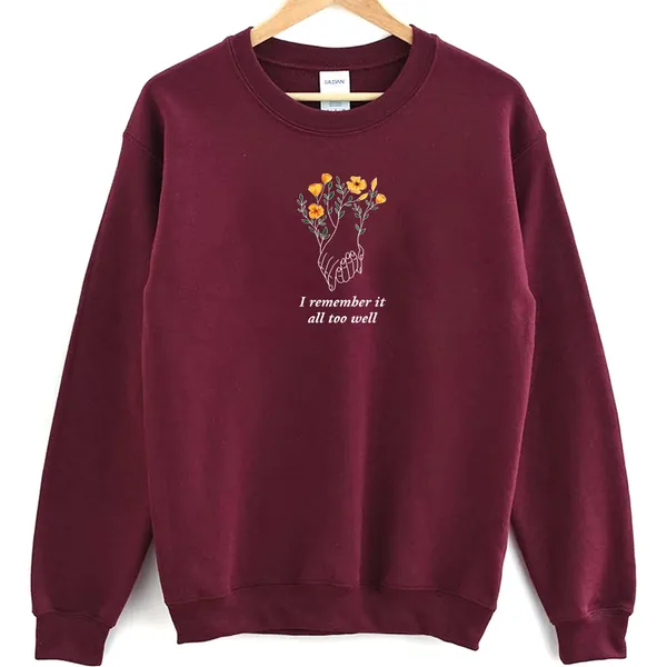 cozy taylor swift crewneck :)