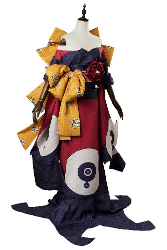 Fate Grand Order FGO Katsushika Hokusai Kimono Outfit Cosplay Costume | Female / XS