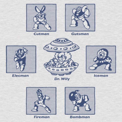 Robot Masters | Unisex L / ASH