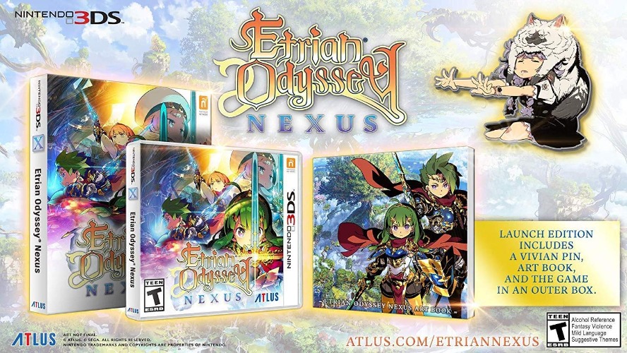 Etrian Odyssey Nexus - Nintendo 3DS
