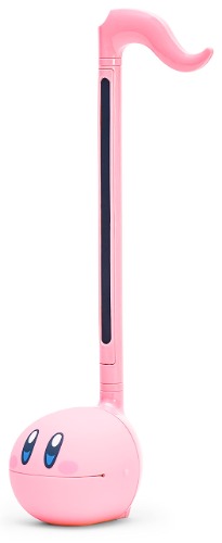 Otamatone [Kirby - English Version Pink Hero Video Game Character Japanese Electronic Musical Instrument Portable Synthesizer from Japan - Single Item