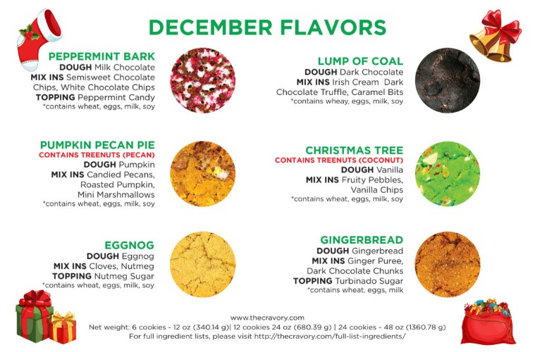 Gifted.co Flavors of the Month Mix - Half Dozen