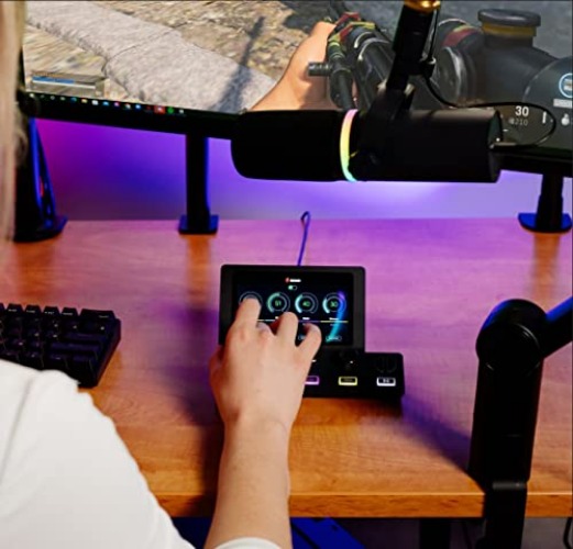 UPGRADE PROJECT! Dark BEACN Microphone and Mix Create Bundle | Gaming, Podcast, and Streaming Microphone with Windows USB C Audio Mixer for Twitch, and YouTube Streamers | Content Creator Essentials