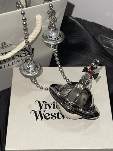 Vivienne Westwood Nana Anime Okazaki Shinichi Pendant Lighter Two Orbs Chain