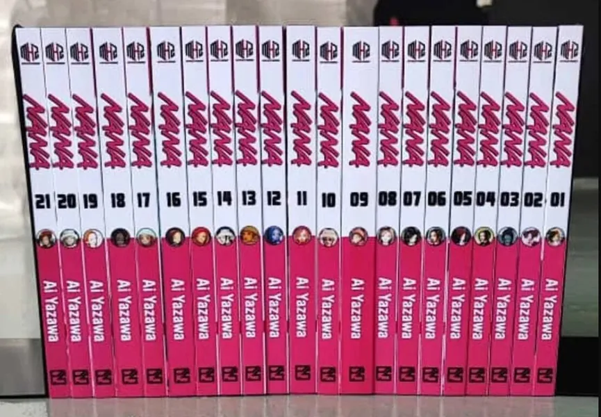 NANA Volume 1 - 21 Complete Full Set Manga
