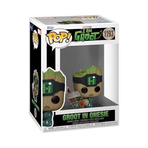 Funko POP! Marvel: Guardians Of the Galaxy - Groot PJs With Book - Groot Shorts - Collectable Vinyl Figure - Gift Idea - Official Merchandise - Toys for Kids & Adults - TV Fans