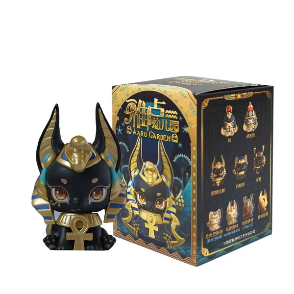 BEEMAI Egyptian Pharaoh Series 1 Toy Bulk Popular Collectible Random Art Toy Hot Toys Cute Figure Creative Gift for Christmas Birthday Party Holiday (3PC)