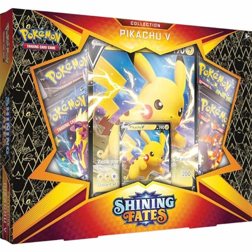 Pokémon Shining Fates Pikachu V Collection Box - Boxes - Shining Fetes: Pikachu V Box