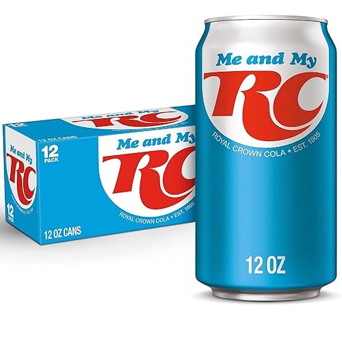 RC Cola Soda, 12 fl oz cans, 12 pack - Cola - 12 Fl Oz (Pack of 12)