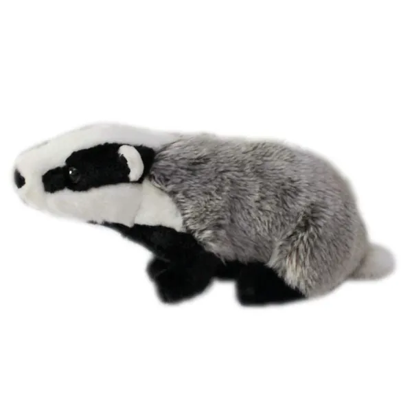 TAMMYFLYFLY Stuffed Toy 10" Badger Plush Stuffed Animal (32cm)