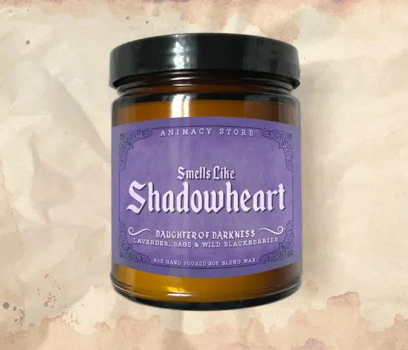Shadowheart Inspired Candle