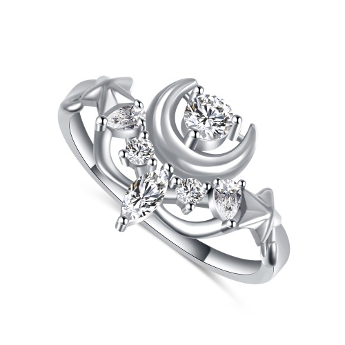 Luna Transformation Ring Silver - 9