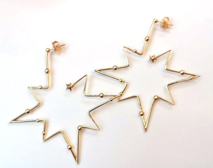 Portia Hoops - Rose Gold