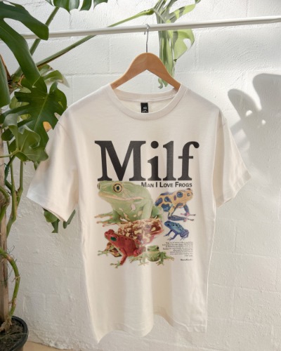 Man I Love Frogs T-Shirt | Women's / Natural / M