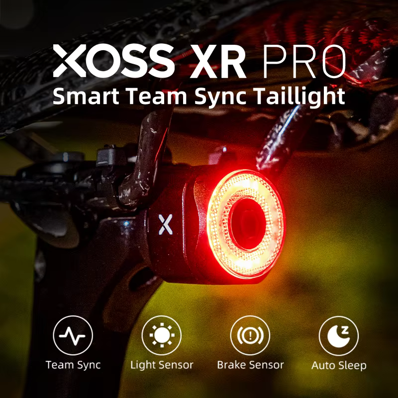 XOSS-enquêter arrière de vélo à détection de freinage automatique, feu arrière de vélo, LED aste, étanche, Poly Pro Team, feu arrière de vélo - AliExpress 18