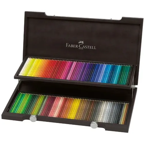 Crayons de couleur Polychromos coffret bois de 120