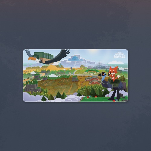 Super Animal World Mouse Pad (Desk)