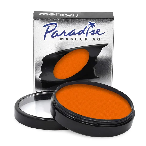 Mehron Makeup Paradise Makeup AQ Face & Body Paint (1.4 oz) (Orange)