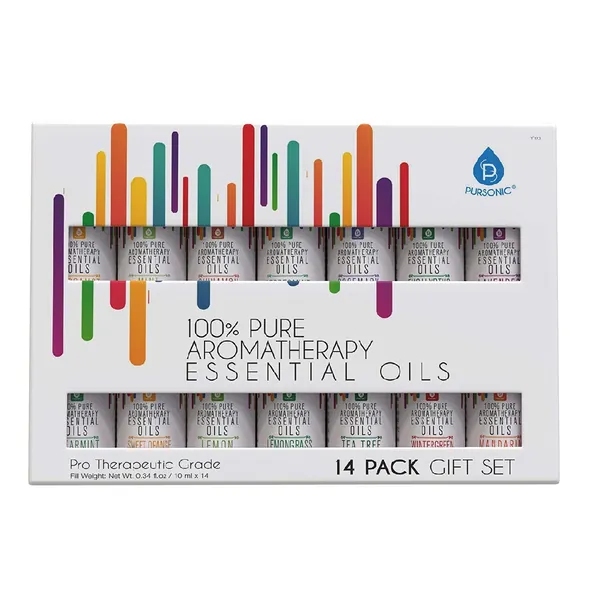 14 Pack of 100% Pure Essential Aromatherapy Oils